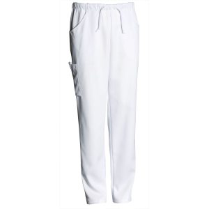 Nybo Hvide Unisex Charismabukser, Hållbara, Elastisk, Komfort