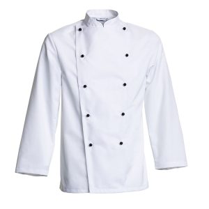 Nybo Vit Unisex Delight Kockjacka, Slitstark, Komfort