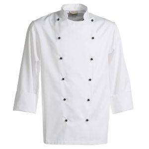Nybo Vit Unisex Delight Kockrock, Kortärmad, Manschetter