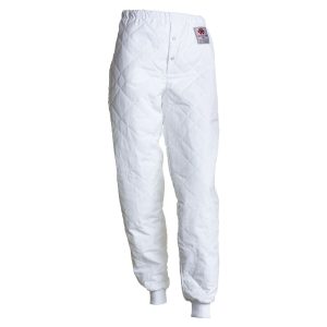 Nybo Vit Unisex Clima Sport Termobyxor, Resår i Midjan