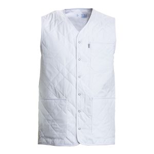 Nybo Vit Unisex Clima Sport Termoväst, Ytterfickor