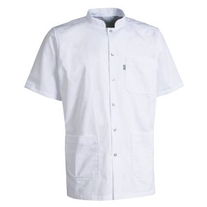 Nybo Vit Unisex Charisma Premium Tunika, Justerbara Remmar, Slitsar, Temperaturreglerande