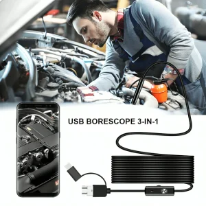 FlexiCam™ | Industriellt USB-endoskop