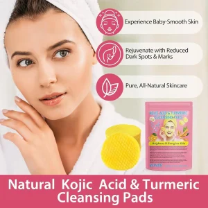 TILLFÄLLIGT 50% RABATT | RadiancePads™ | Pads med gurkmeja och kojisyra